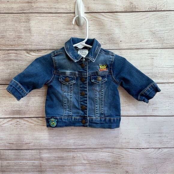 DISNEY EMBROIDERED TOY STORY JEAN JACKET - Picture 1 of 7